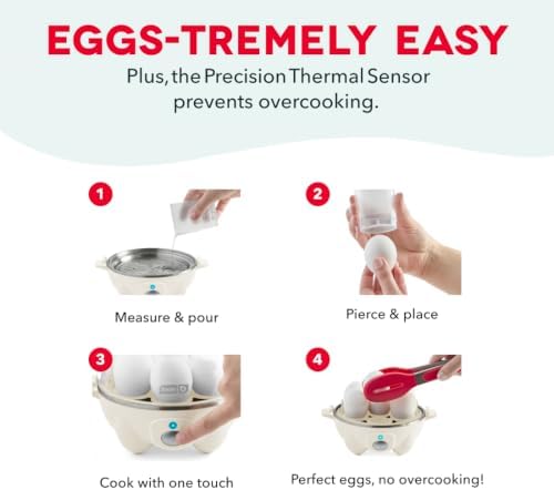 Dash Rapid Egg Cooker, 7 Hard Boiled Eggs, Aqua - Image 5