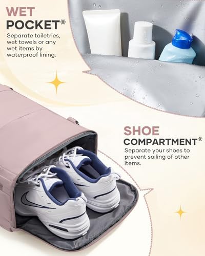 coofay Large Travel Backpack For Women Men Airline Approved Carry On Backpack Flight Approved Waterproof Sports Backpack Casual Daypack Hiking Backpack - Image 6