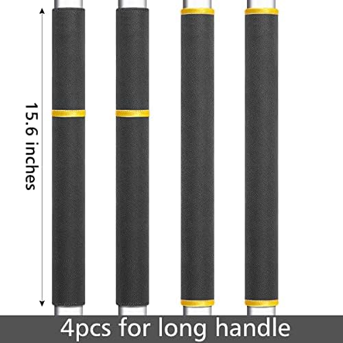 MRKG Refrigerator Door Handle Covers, Set of 4, Washable Without Fading or Cracking, Keep Your Kitchen Appliance Clean from Smudges, Drips, Food Stains, Oil (Black) - Image 6