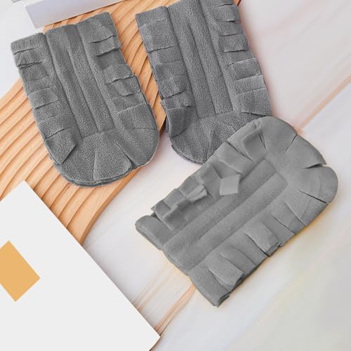 6 Pcs Reusable Duster Refills Washable Pads, Grey - Image 6