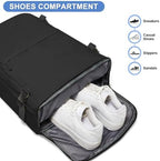 coofay Travel Backpack For Women Airline Approved Carry On Waterproof Sports Luggage Casual Daypack Small Hiking Backpack Black - Image 6