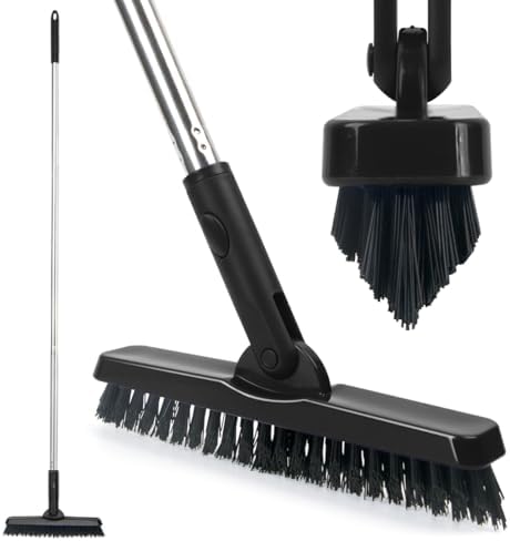 CELOX Grout Brush with Long Handle, Tile Grout Cleaner Brush for Tile Floors, for Shower Tile, for Cleaning Grout by CELOX