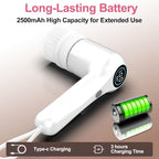 Electric Spin Scrubber, 44 in-lbs High Torque Shower Scrubber & LED Display, 6 in 1, Variable Speed Cordless Shower Cleaner Brush for Cleaning Bathroom, Kitchen, Toilet, Bathtub, Car - Image 6