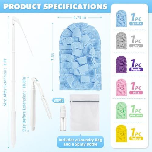 Reusable Duster Refills, Washable Duster for Swiffer (6 PCS) - Image 2