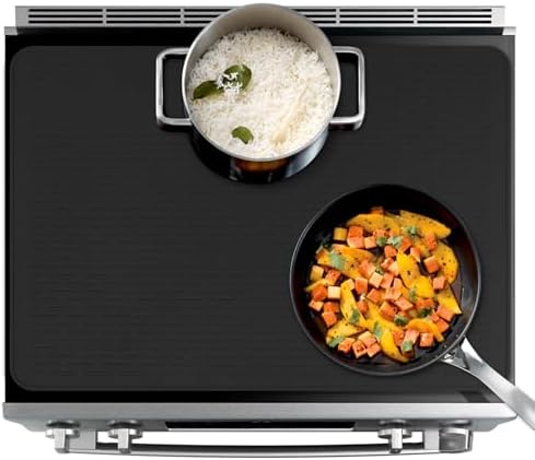 Stove Top Cover for Electric Stove- Range Covers for Electric Stove,Silicone XXL Dish Drying Mat, Glass Cooktop Covers, Flat RV Range top Mats (Black, 28"x20") - Image 6