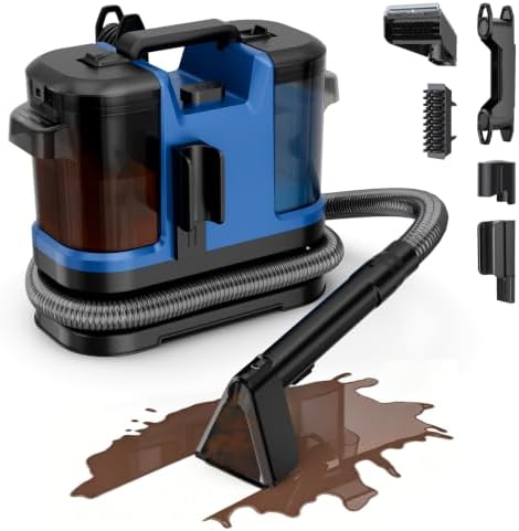Portable Carpet Cleaner Machine, 21kPa Fabric Spot Cleaner Machine by Yoomie