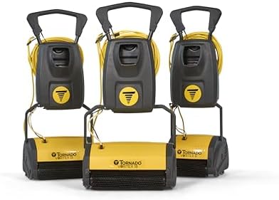 Tornado Vortex 18" Multi-Surface Scrubber – Commercial Floor Cleaner with Cylindrical Brush Technology – Deep Cleaning for Hard Floors, Carpets, & Escalators – Model TS050-W18-U - Image 6
