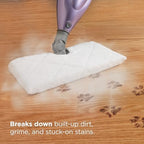 Shark Steam Pocket Mop with 2 Washable Double-sided Pads, Purple, S3501 - Image 4