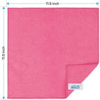 HOMEXCEL 24PK Microfiber Cleaning Cloth, Cleaning Rag for Home, 11.5x11.5in - Image 2