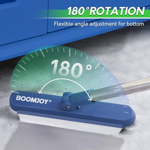 BOOMJOY Grout Brush with Long Handle, Grout Cleaner Brush for Tile Floors, Stiff Bristles for Crevice, Tile Line, Shower, Kitchen, Bathroom - Image 5