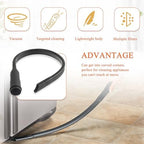 25" Flexible Vacuum Crevice Attachment Tool Vacuum Hoses Kit - Image 5