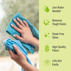 E-Cloth Window and Glass Cleaner Kit, Just Add Water - 2 Kits - Image 6