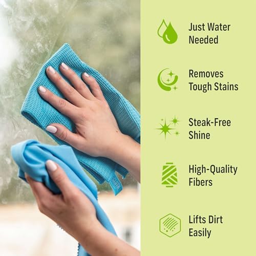 E-Cloth Window and Glass Cleaner Kit, Just Add Water - 2 Kits - Image 6