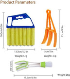 Washable Blind Cleaner Tool, Blind Duster, Microfiber Dusting Brush for Venetian Blinds, Window Shutters, Air Conditioner Vents（3-Pack） - Image 2
