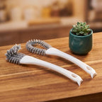 U Shaped Stovetop Cleaning Brush with Hooked Head 4pcs for Crevices - Image 7