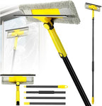 Professional Window Squeegee with 60" Extension Pole for Home by VOUBIEN