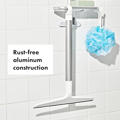 OXO Good Grips Aluminum Extendable Squeegee, Adjustable Shower Squeegee for Glass Doors, 15.5 in/39.4 cm to 23 in/58.4 cm (Pack of 12) - Image 5