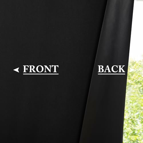 NICETOWN Full Blackout Door Curtain for Cordless Roller Window - Image 3