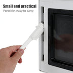 Brush Angled Microwave with Ergonomic Handle No Oven Cleaning 5pcs and Head, Plastic Tool for Edge Seam Scrubbing, High-Temperature Resistant Kitchen Sink Countertop - Image 3