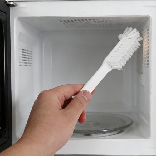 LIFKOME Brush Head Ergonomic Oven Cleaning 5pcs Handle Microwave Angled Stiff Bristle Sturdy Plastic Scrub Gap Kitchen Appliance Cleaning Faucet - Image 6