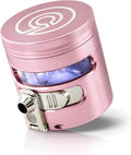 MANUAL Grinder AUTOMATIC Dispenser Large 2.5" Aluminum Alloy, for HOME & KITCHEN ONLY (Rose)… by Cloudious9