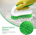 SetSail Scrub Brush, Stiff Bristle Cleaning Scrubber, 2 Pack(Green) - Image 6