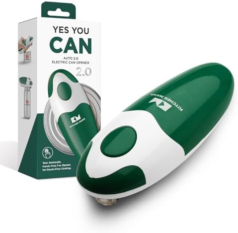 Kitchen Mama Auto 2.0 Electric Can Opener, Alpine Green by KitchenMama