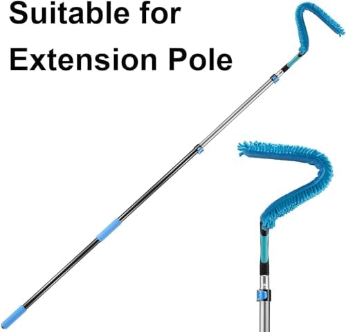 17" Microfiber Flexible Ceiling Fan Chenille Duster - Image 7