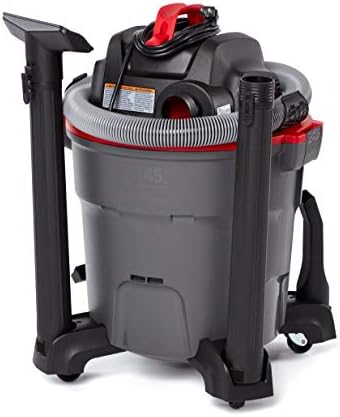 RIDGID 62703 RT1200 NXT 12-Gal. Wet Dry Shop Vacuum with Casters, 5.0 Peak HP Motor, and Pro Locking Hose,Dark Gray and Red - Image 3