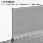 Vinyl Baseboard Molding Trim 6 Inch Peel and Stick Cove Base - Image 4