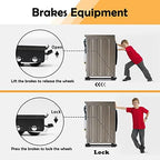 4 PCS Extendable Furniture Appliances Rollers, Mover Tools for Moving,Black - Image 5