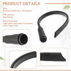 25" Flexible Vacuum Crevice Attachment Tool Vacuum Hoses Kit - Image 3