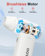 GOOLOO F3 Electric Air Duster, 150000RPM Super Power Duster for Cleaning - Image 2