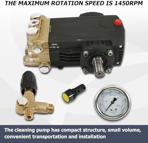 General Pump Pressure Washer Pump 5.6 GPM 3500 PSI 24mm Solid Shaft - Image 5