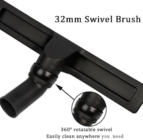 GIB 15Pcs Universal Vacuum Attachments for Shop Vac Accessories w/Adapters - Image 6