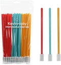 30PCS Disposable Crevice Cleaning Brush kit, Disposable Toilet Brush, Disposable Window Sill Cleaning, Keyboard Cleaning, Car Air Conditioner Cleaning (Color Mixing) by Kevinrooty