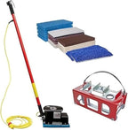Doodle Scrub Deluxe Compact Floor Scrubbing Machine – Orbital Motion, Heavy-Duty Cleaning Power by TTSProducts