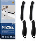 CLEANGOR Crevice Cleaning Brushes, Cleaner Scrub Brush Tool for Tight Space by Cleangor