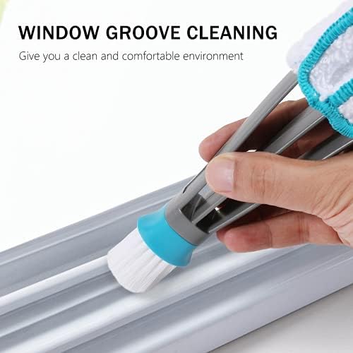 SetSail Blind Duster, Window Cleaner Duster Brush with 5 Microfiber Sleeves - Image 6