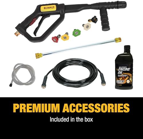 DeWalt PressuReady 3400 PSI Gas Pressure Washer, 2.5 GPM, 25-ft Hose - Image 5
