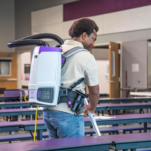 ProTeam GoFit 6, 6 Quart Commercial Backpack Vacuum with Restaurant Tool Kit, 107849 (ProVac FS6 Replacement) - Image 5
