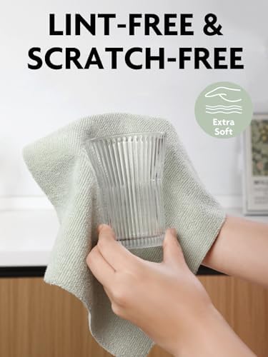 Fantasticlean Kitchen Towels Roll, 80 Sheets,10''(Pink,Blue,Tan,Moss Green) - Image 4