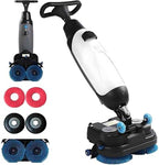 Commercial Floor Scrubber Machine, Electric Buffer Polisher, 17in by Unknown