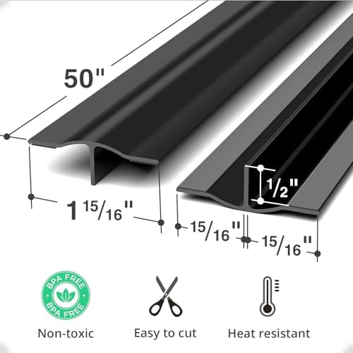 Silicone Stove Gap Cover X-Protector - 50" x 2" Premium Counter Gap Filler - Image 4