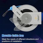 FIXFANS Pressure Washer Hose Reel with Hose 1/4"×100ft, Auto Rewind 3600PSI - Image 5