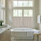 Small Window Curtains for Kitchen 30 Inches Long 2 Panels Semi Sheer - Image 3