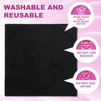 Tudomro 60 Pcs Magnetic Microfiber Cleaning Cloth, Black - Image 3