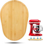 Bamboo Mixer Slider for Kitchen Aid 5-8 Qt Bowl Lift Stand Mixer by JAYOBGO