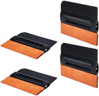 ecocstm 4 PCS Vinyl Felt Squeegee, 4 Inch Magnet Tint Decal Squeegee Tool by ecocstm