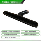 Selgo Universal 1 ¼ Inch (32mm) Black Vacuum Cleaner Floor Brush 10" Wide (Pack of 2) - Image 2